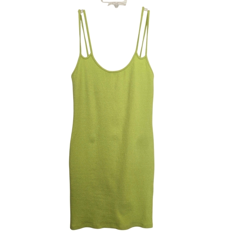 mint green dress zara | Dresses | Nwt Zara Ribbed Strappy Tank Top Fitted Slip dress